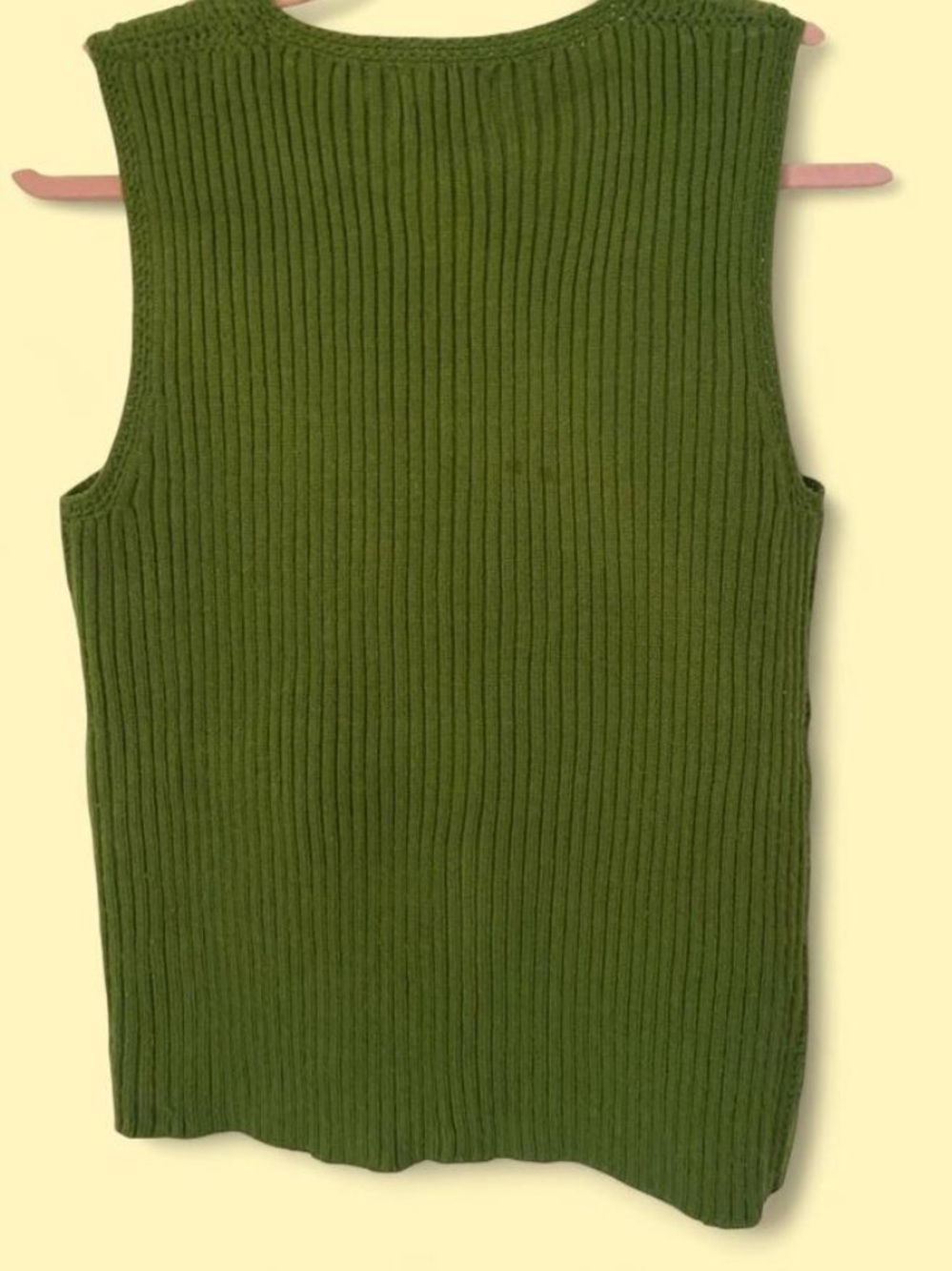True Vintage 60’s/70’s Vest/Tank Top - Picture 3 of 9
